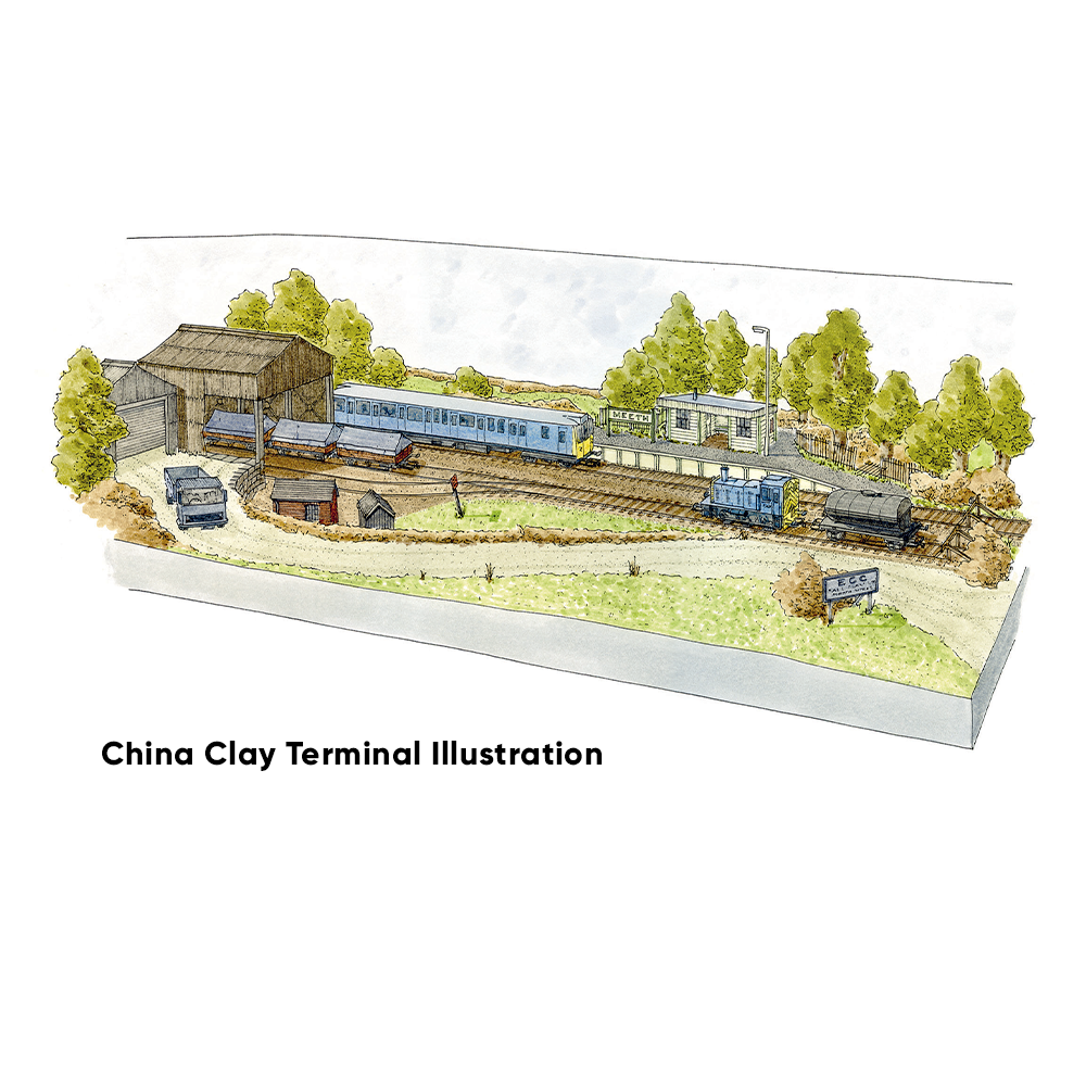 PECO Plan 33: China Clay Terminal - Complete HO/OO Gauge Track Pack