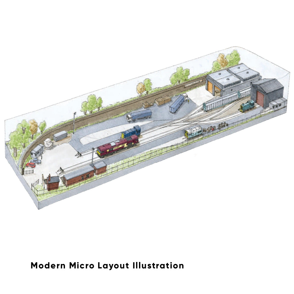 PECO Plan 24: Modern Micro Layout (Cobra Railhead) - Complete N-Gauge Track Pack