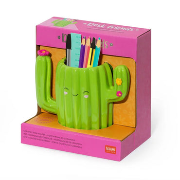 Legami Desk Friends - Cactus - Desk Tidy/Pen Holder