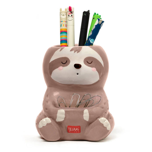 Legami Desk Friends - Sloth - Desk Tidy/Pen Holder