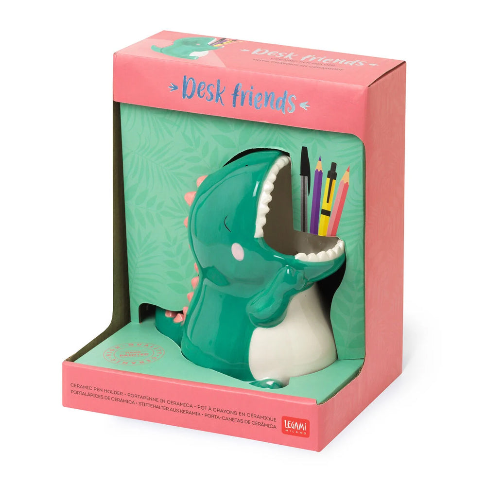 Legami Desk Friends - Dino - Desk Tidy/Pen Holder