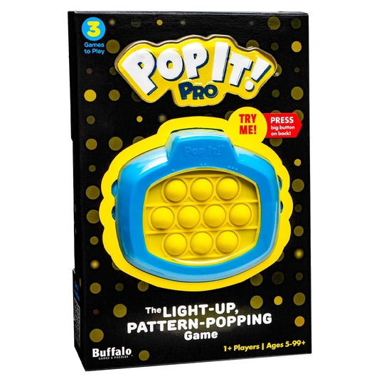 Pop It! PRO - The Light-up Pattern-Popping Game! Age 5+