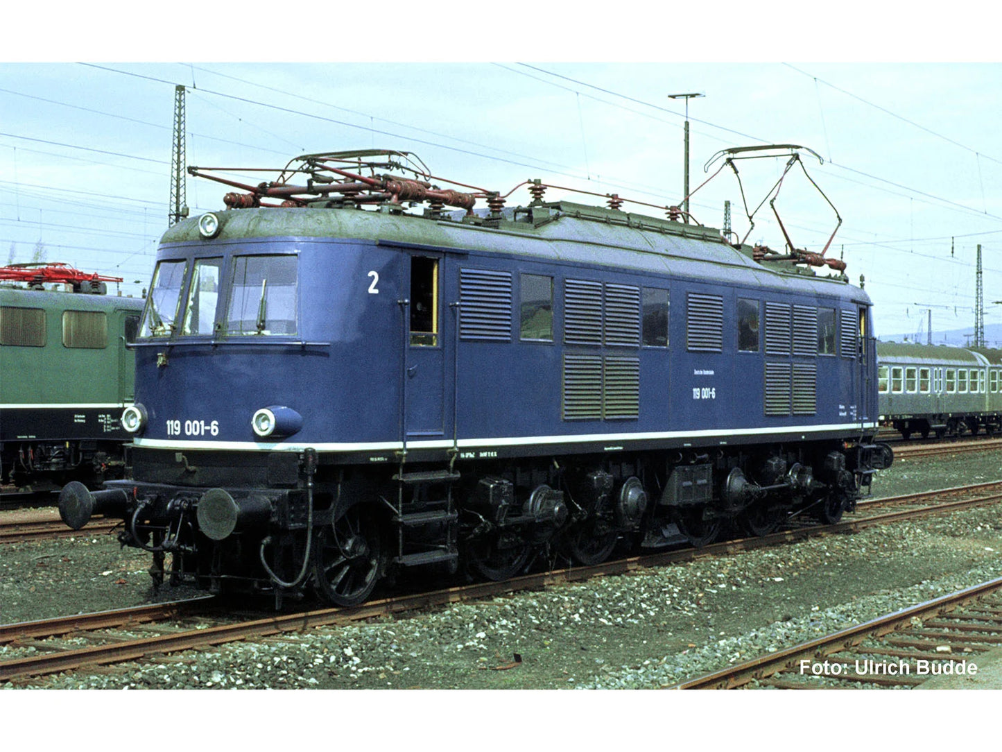 Piko 21063 Expert DB BR119 Electric Locomotive IV (~AC-Sound) HO Gauge