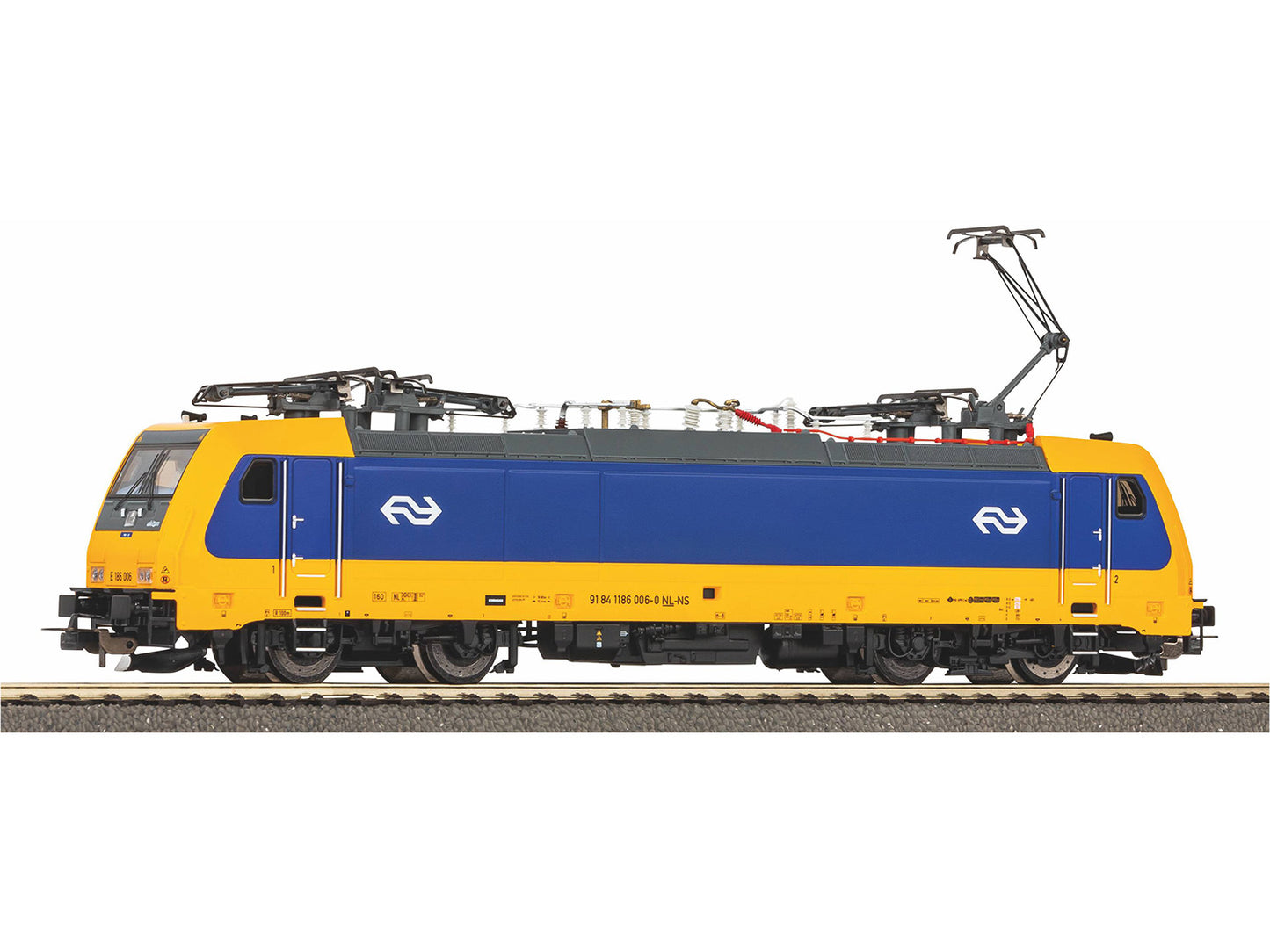 Piko Expert NS BR186 Electric Locomotive VI (DCC-Sound) HO Gauge PK21661