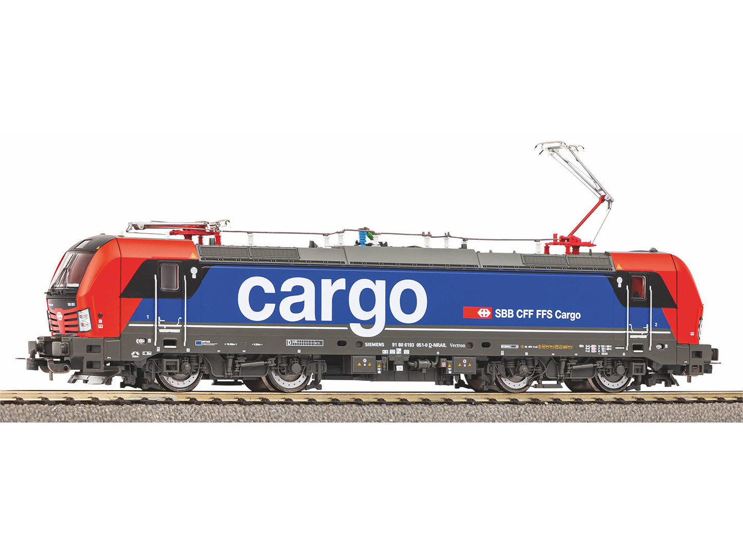Piko 21692 Expert SBB Cargo BR183 051 Electric Locomotive VI HO Gauge