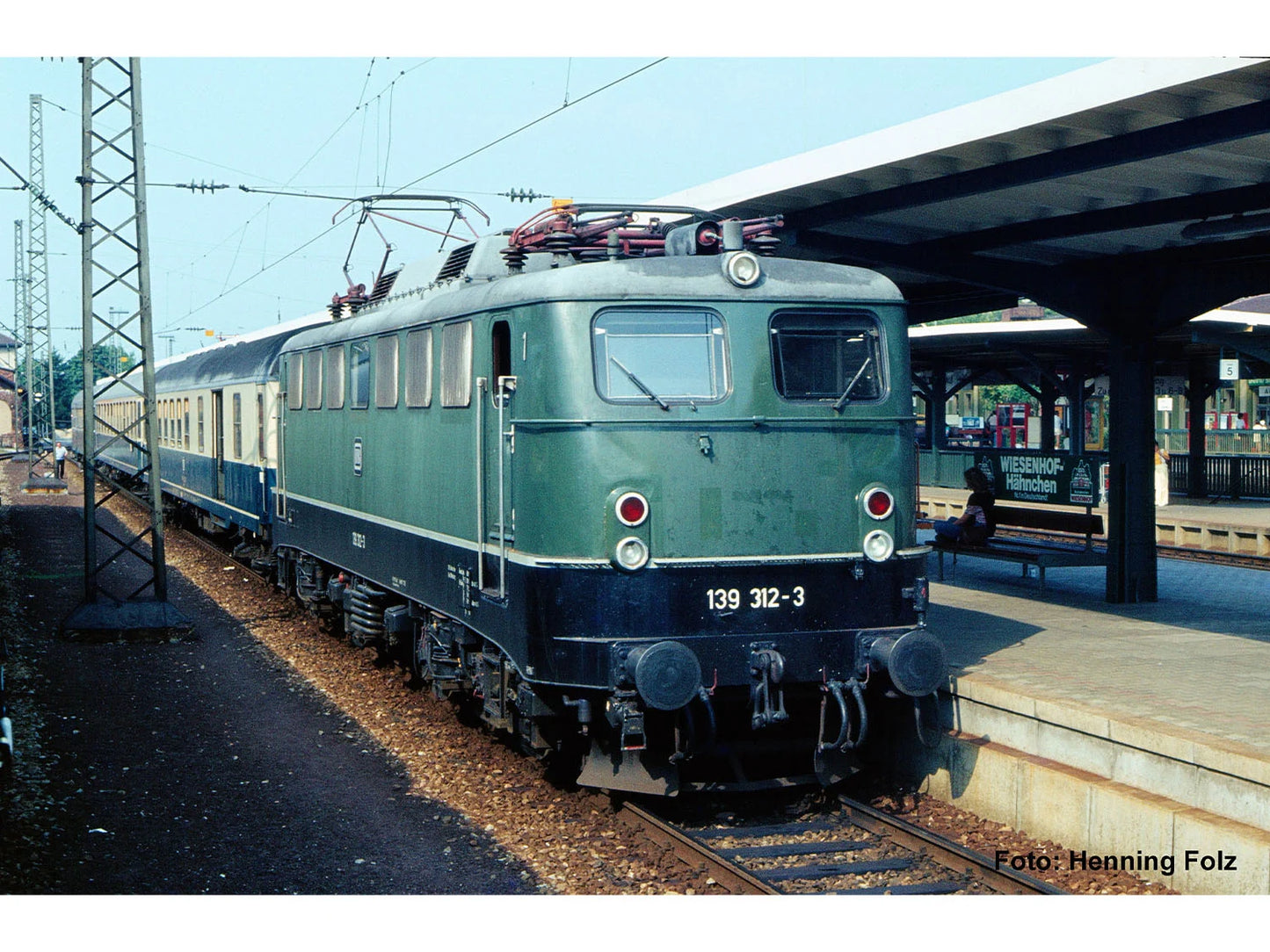 Piko 21790 Expert DB BR139 Electric Locomotive IV (~AC-Sound) HO Gauge