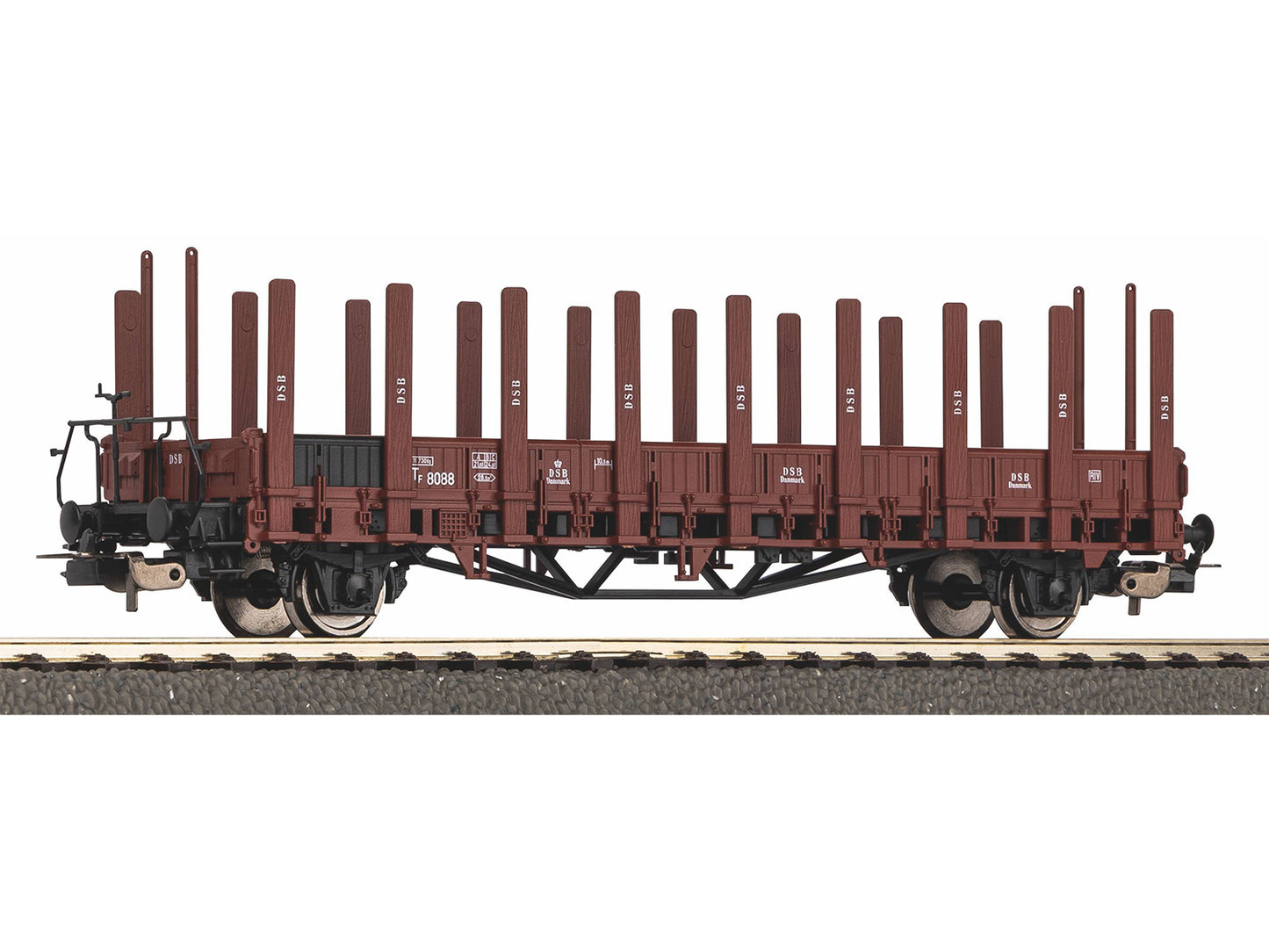 Piko Classic DSB 4 Wheel Stake Wagon III HO Gauge PK24528
