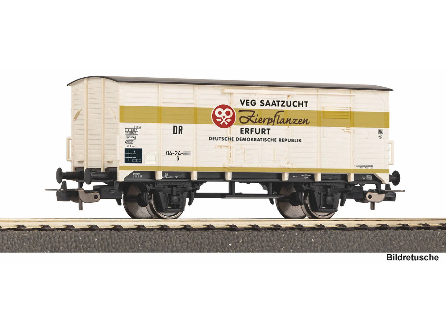 Piko 24555 Classic DR VEG Saatgut Erfurt Van III HO Gauge