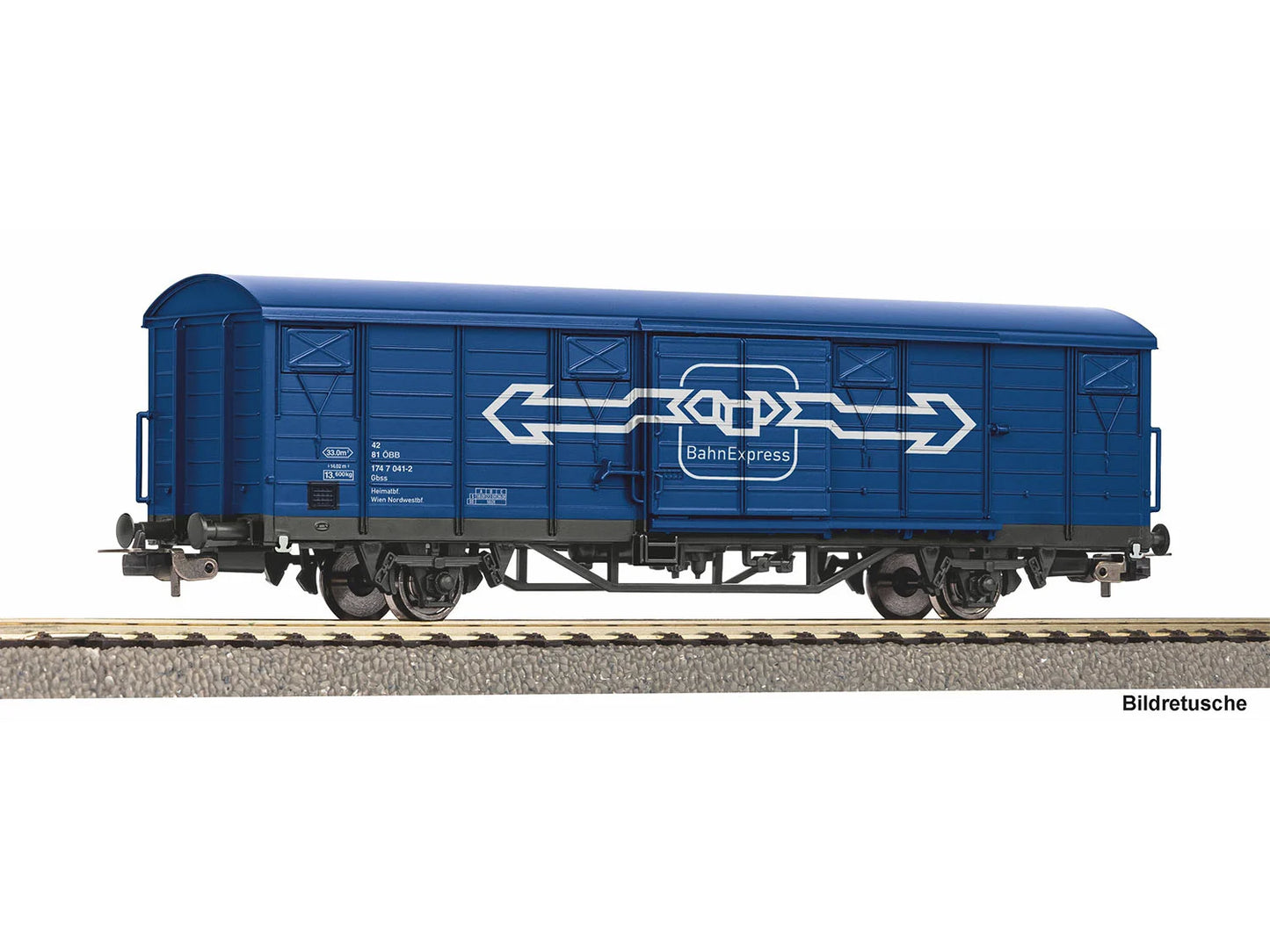 Piko 24556 Classic OBB Gbs BahnExpress Long Wheelbase Van IV HO Gauge