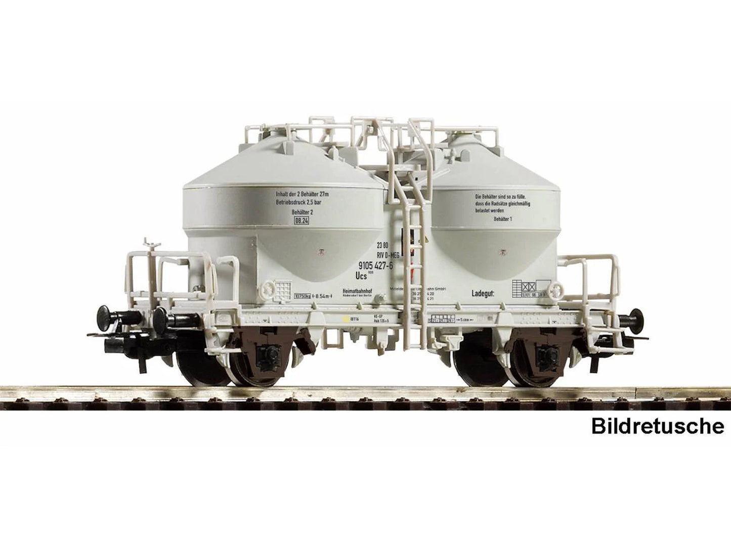 Piko 24558 Classic MEG Bremssand Silo Wagon VI HO Gauge
