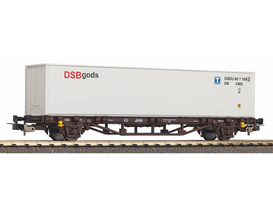 Piko Hobby DSB Flat Wagon w/40' Container Load V HO Gauge PK27720