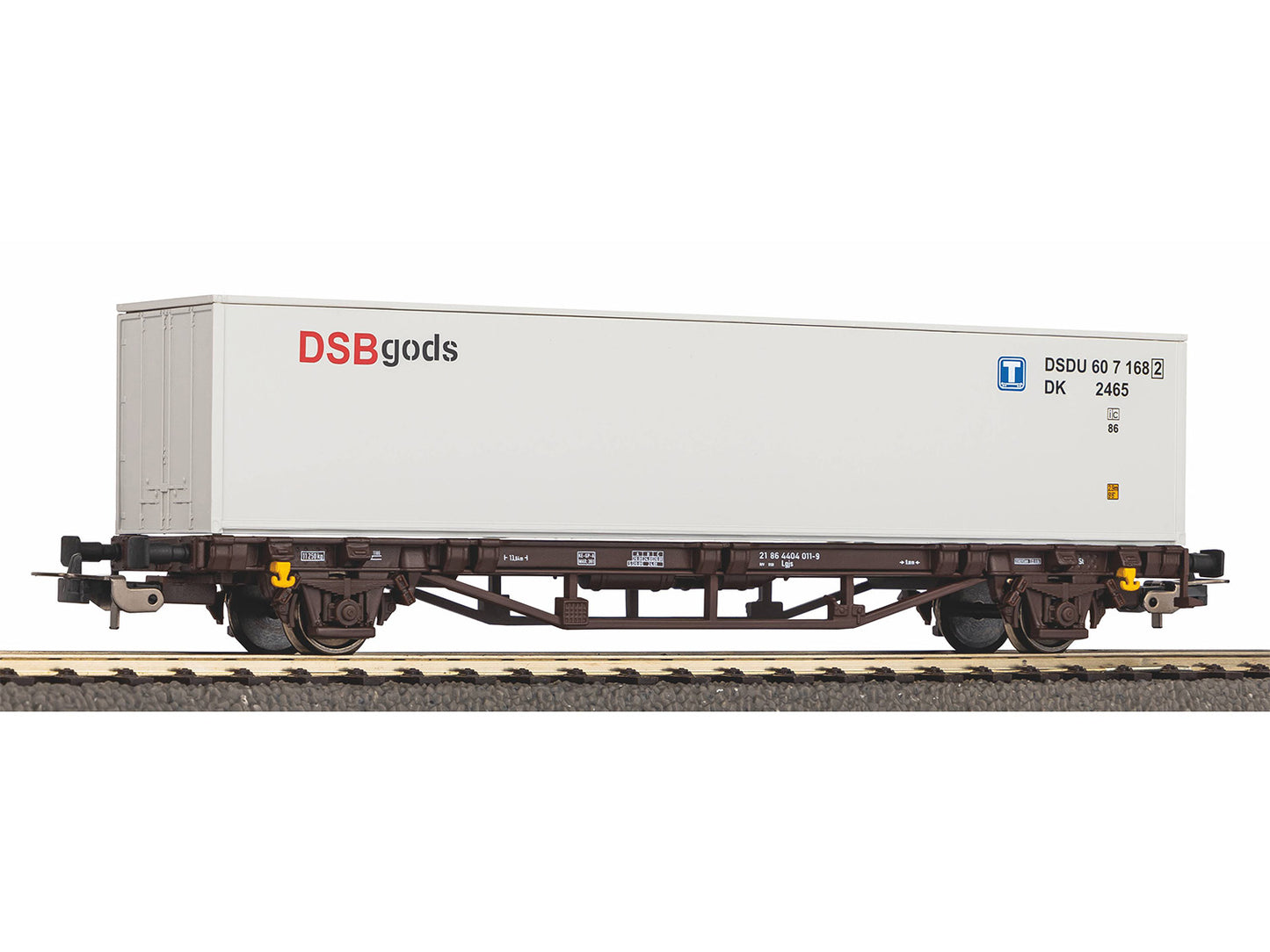 Piko Hobby DSB Flat Wagon w/40' Container Load V HO Gauge PK27720