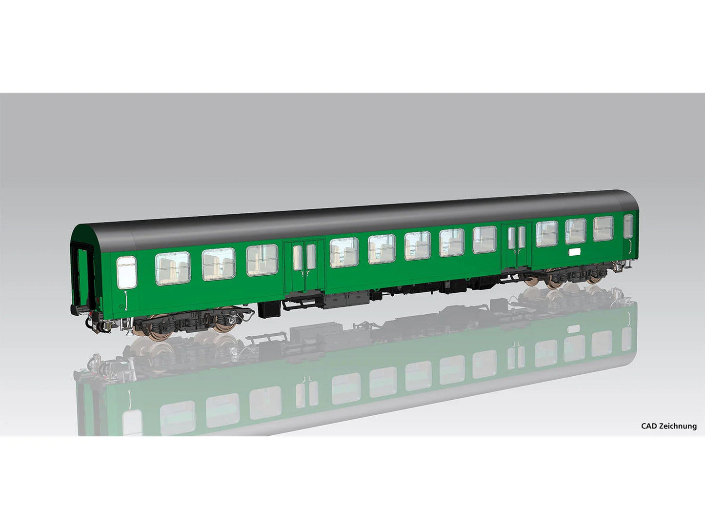 Piko Expert DR Halberstadter 2nd Class Coach IV PK28001 HO Gauge