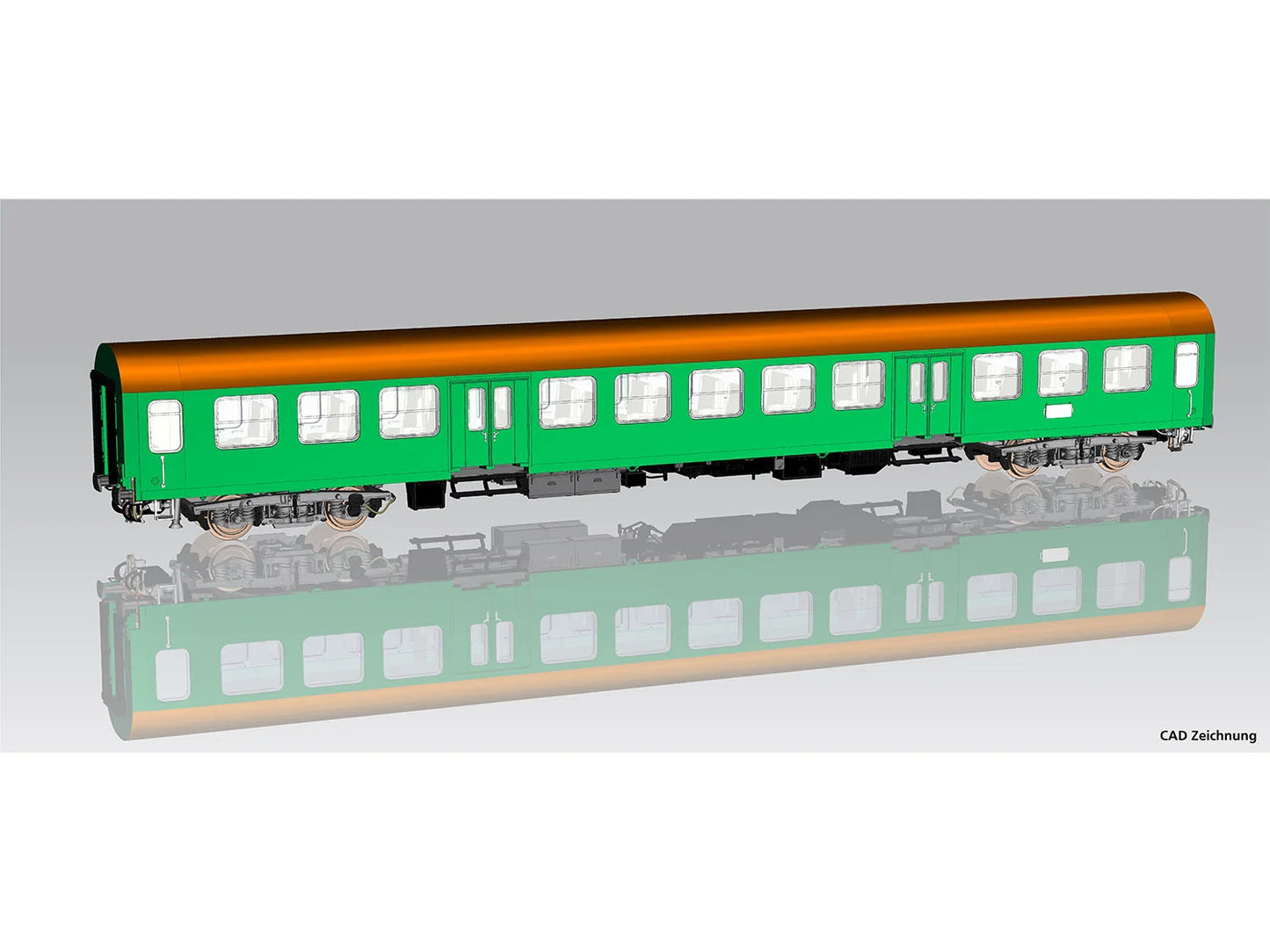 Piko Expert DR Halberstadter 2nd Class Coach IV PK28003 HO Gauge
