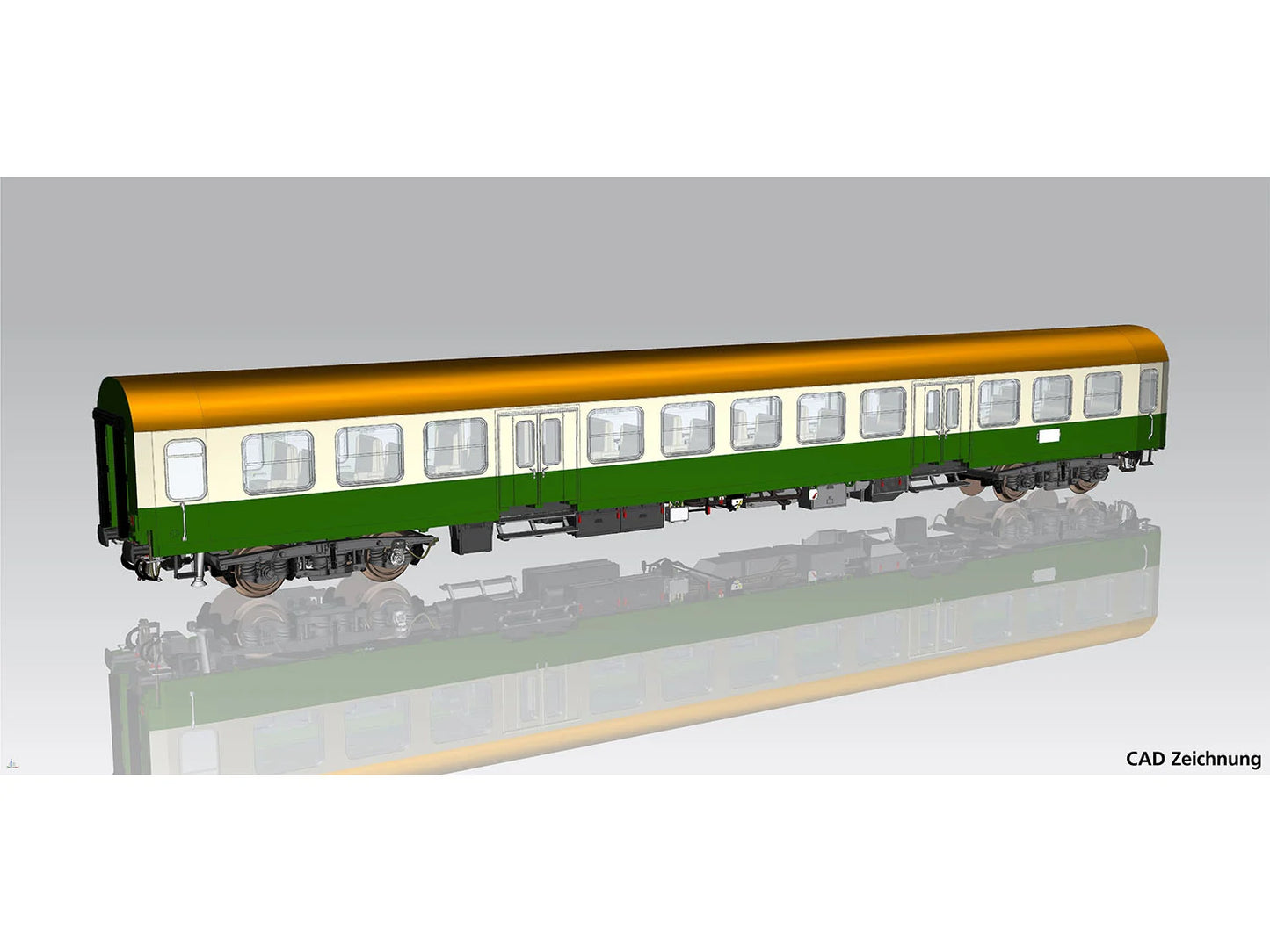 Piko Expert DR Halberstadter 2nd Class Coach IV PK28005 HO Gauge