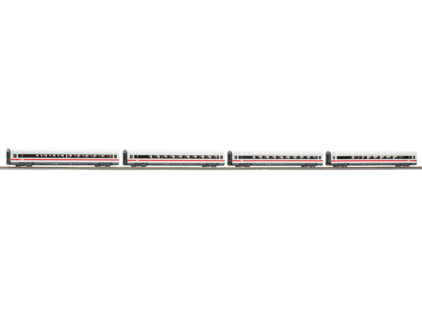 Piko 28351 Expert DBAG Metropolitan Coach Set (4) VI HO Gauge