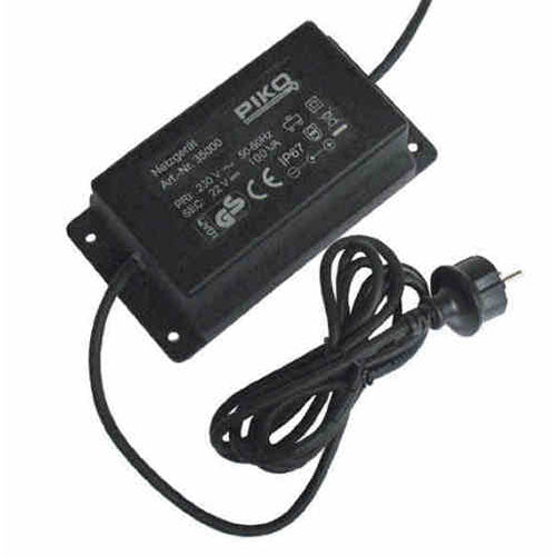 PIKO Transformer 230/22V DC 100VA IP67 G Gauge 35000