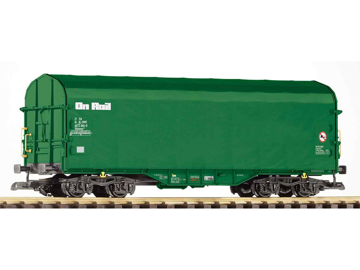 Piko OnRail Bogie Tarpaulin Wagon VI G Gauge PK37017