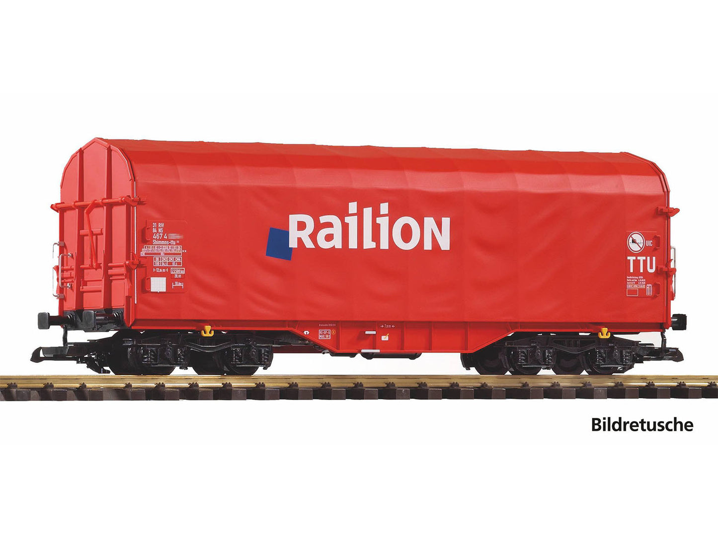 Piko 37020 DB Railion Shimmns Tarpaulin Wagon V G Gauge