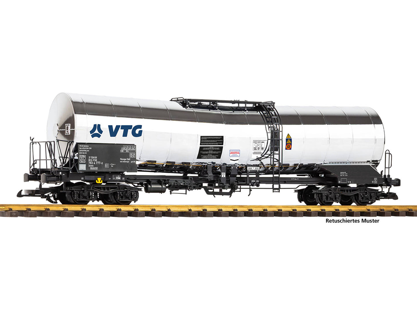 Piko VTG Bogie Chemical Tank Wagon VI PK37860 G Gauge
