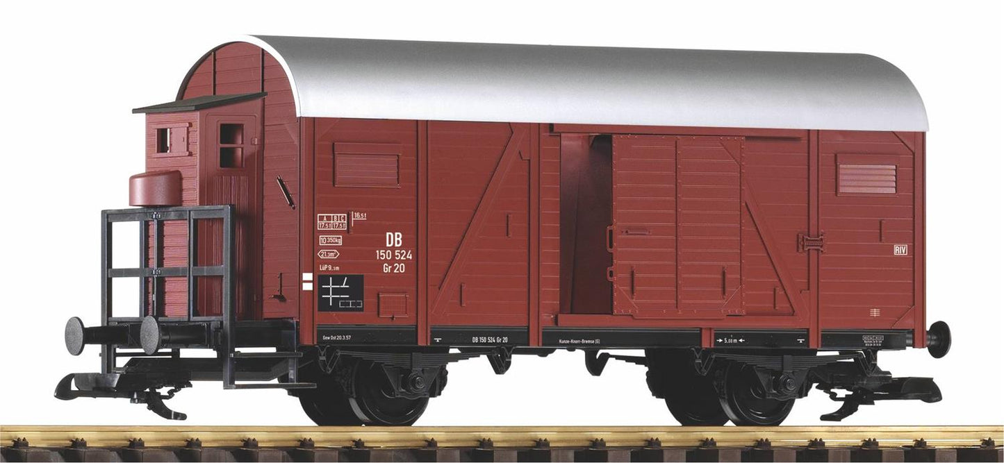 Piko DB G10 Box Van w/Brakeman's Cab III PK37968 G Gauge