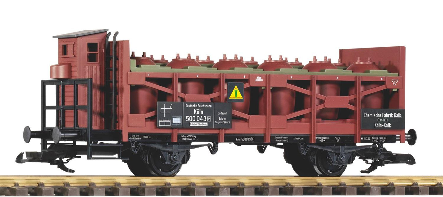 Piko DRG Acid Tank Wagon w/Brakeman's Cab II PK37969 G Gauge