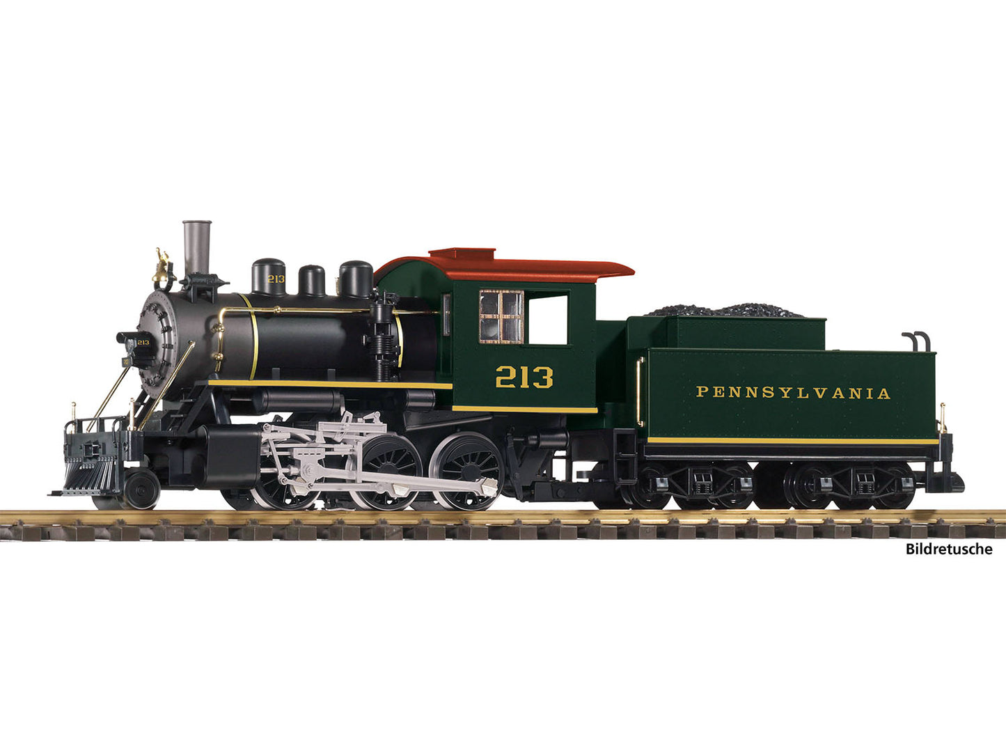 Piko PRR Mogul Steam Locomotive (RC Battery & Sound) PK38271 G Gauge