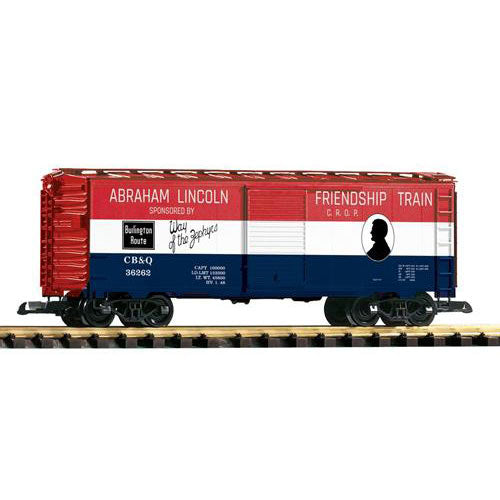 PIKO C&BQ Friendship Train Boxcar 36262 G Gauge 38885