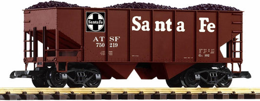 Piko Santa Fe Rib Sided Hopper w/Coal Load PK38918 G Gauge