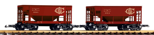 Piko C&S Ore Wagon Set (2) G Gauge PK38952