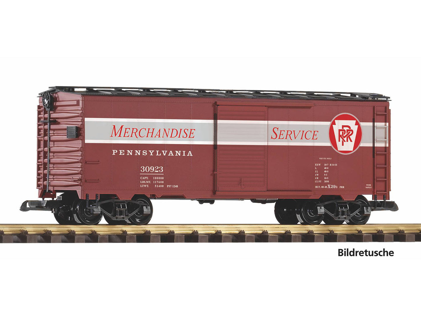 Piko 38992 PRR Box Wagon G Gauge