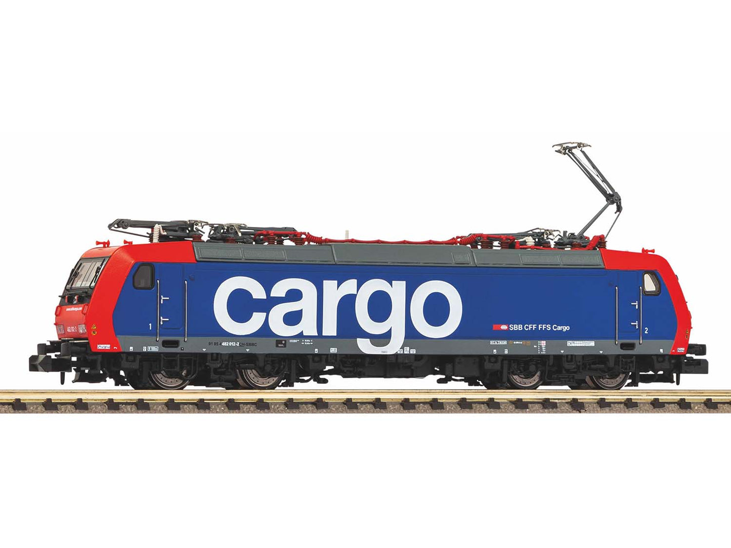 Piko SBB Cargo Re482 Electric Locomotive VI (DCC-Sound) PK40583 N Gauge