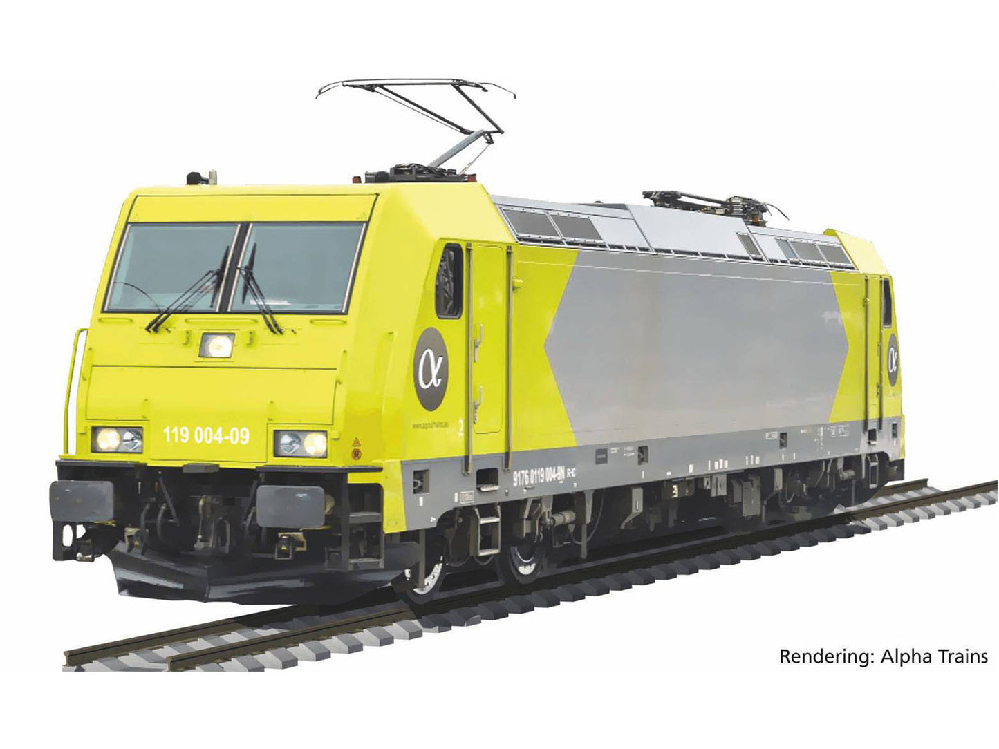 Piko Alpha Trains BR185 Electric Locomotive VI (DCC-Sound) PK40592 N Gauge