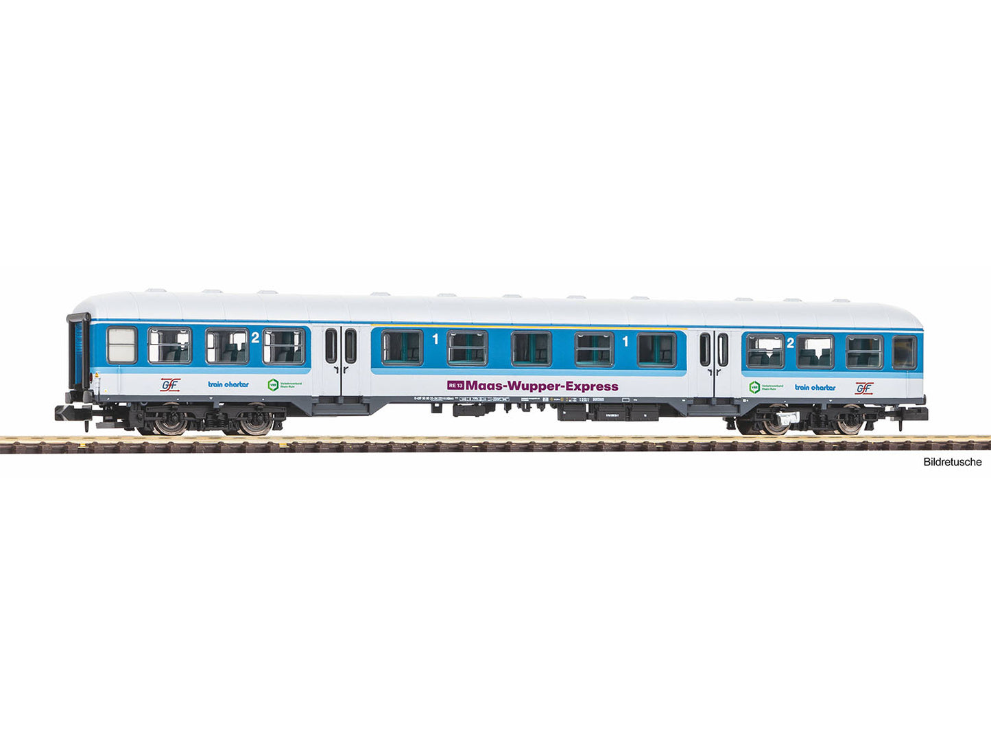 Piko 40655 GFF Maas-Wupper Express 1st/2nd Class Coach VI N Gauge