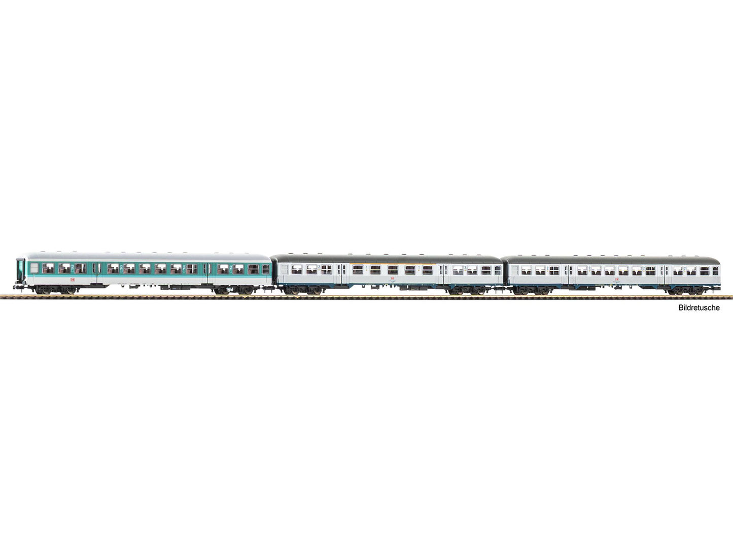 Piko 40656 DBAG Silberling Coach Set (3) V N Gauge