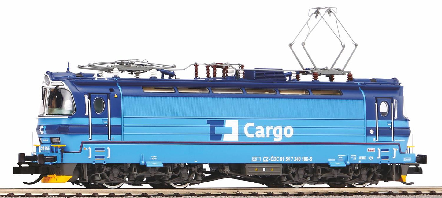 Piko CD Cargo BR240 Electric Locomotive VI (DCC-Sound) PK47543 TT Scale