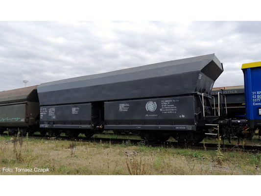 Piko 47854 PL-CTL Falns Side Discharge Hopper Wagon Set (2) VI TT Gauge