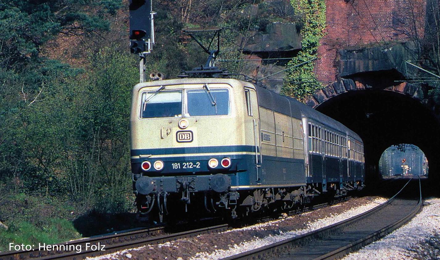 Piko Expert DB Luxembourg BR181.2 Electric Loco IV (~AC-Sound) HO Gauge PK51979