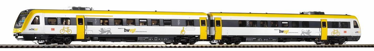 Piko Expert DBAG BR612 Bewegt 2 Car DMU VI PK52007 HO Gauge