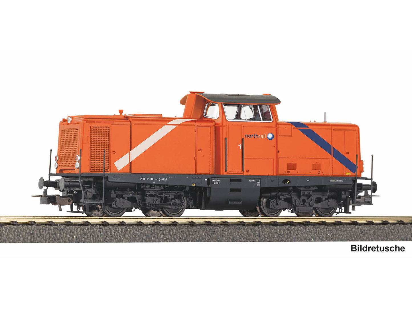 Piko 52131 Expert NorthRail BR211 Diesel Locomotive VI (DCC-Sound) HO Gauge