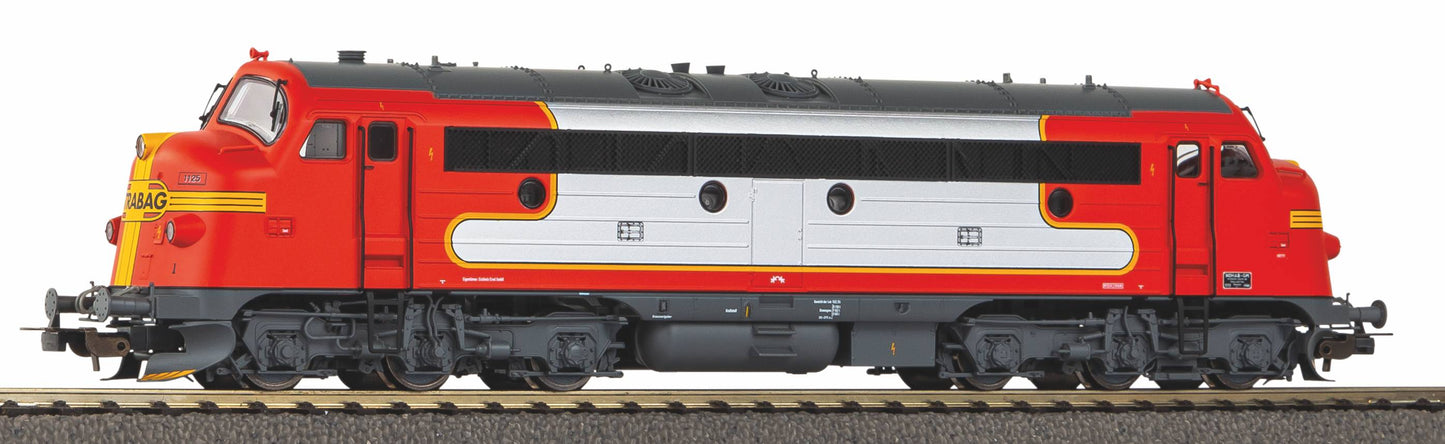 Piko Expert Strabag Nohab Diesel Locomotive V (~AC-Sound) PK52492 HO Gauge