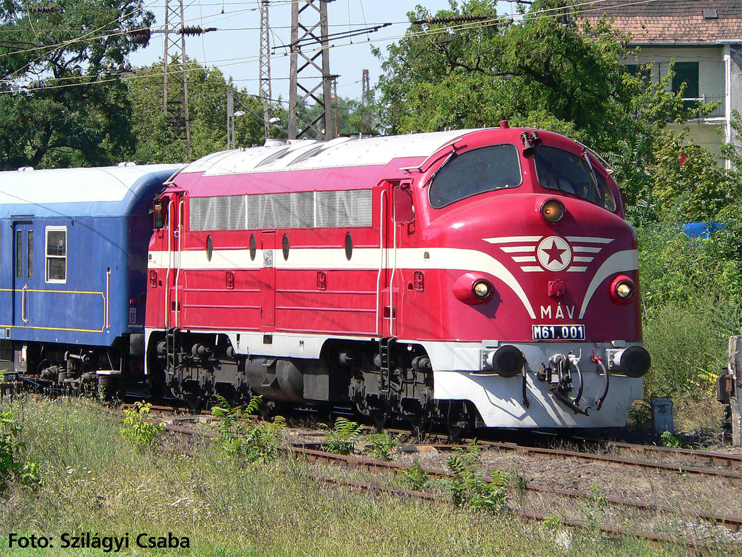 Piko Expert MAV M61 Nohab Diesel Locomotive IV (~AC-Sound) PK52509 HO Gauge