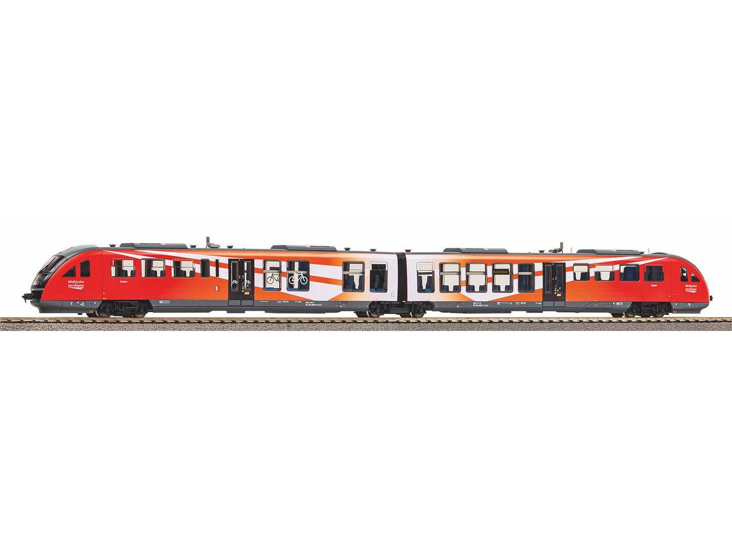 Piko Classic Midtjyske Jernaner Desiro 2 Car DMU VI PK52982 HO Gauge