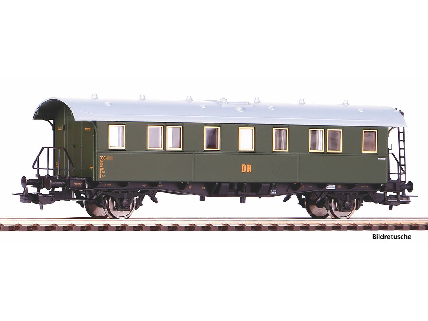 Piko Classic DR B 2nd Class Coach III PK53195 HO Gauge