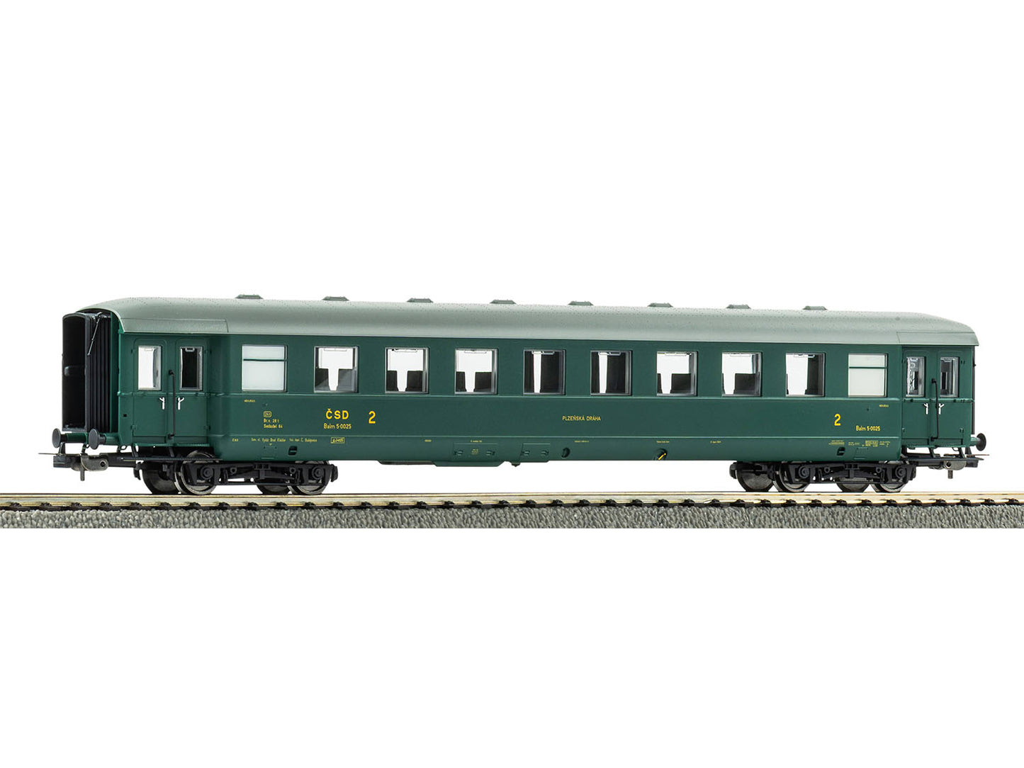 Piko Classic CSD Balm 2nd Class Skirted Coach III PK53285 HO Gauge