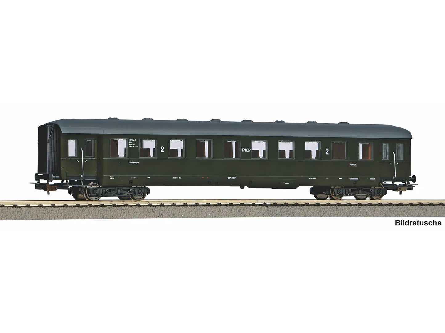 Piko 53287 Classic PKP 3rd Class Coach III HO Gauge