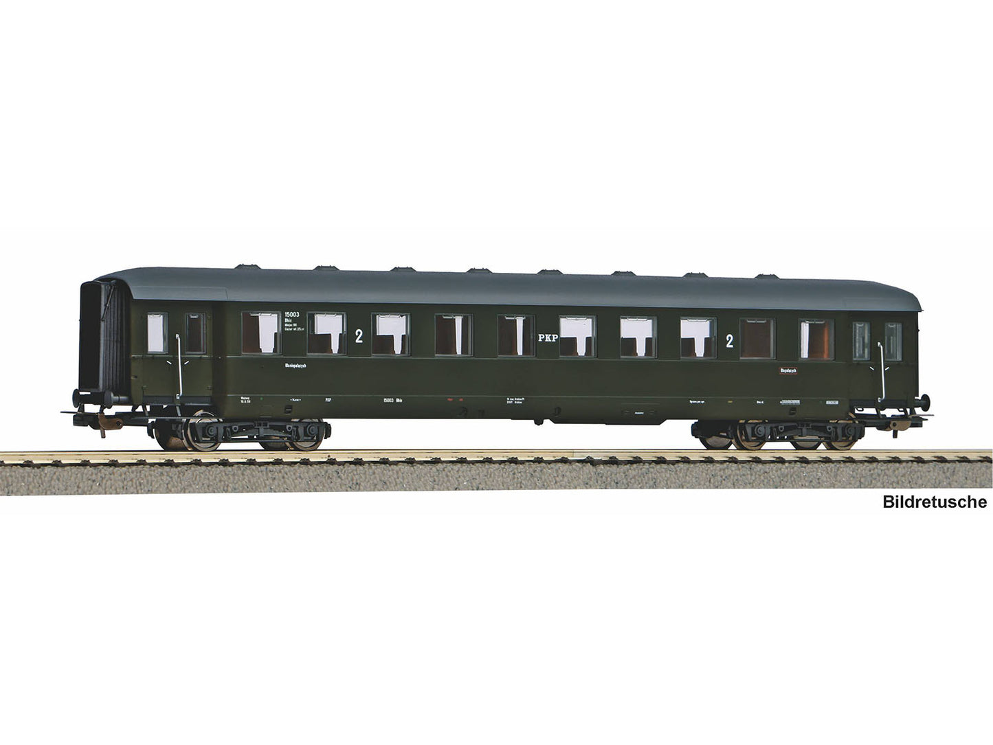 Piko 53288 Classic PKP 3rd Class Coach III HO Gauge