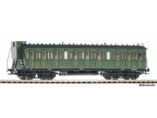 Piko Classic SNCF 3rd Class Compartment Coach w/Cab III PK53337 HO Gauge