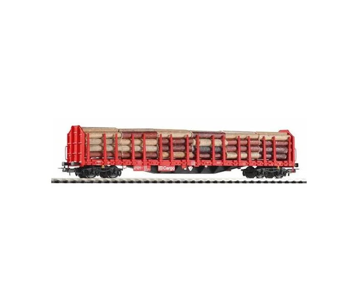 Piko Expert DBAG Shimmns LogServ Sliding Tarpaulin Wagon V PK54393 HO Gauge
