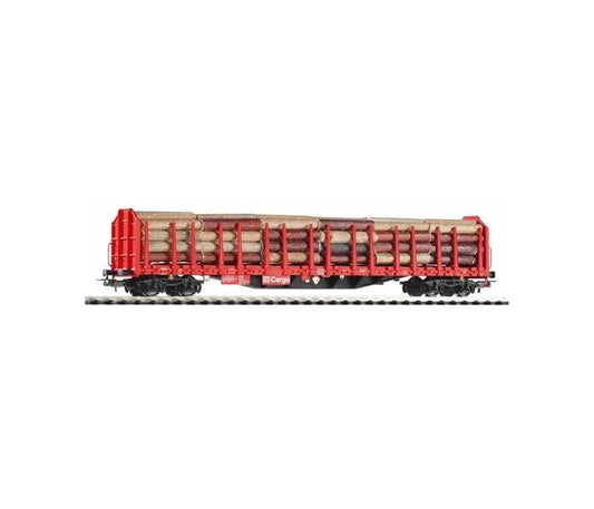 Piko Expert DBAG Shimmns LogServ Sliding Tarpaulin Wagon V PK54393 HO Gauge